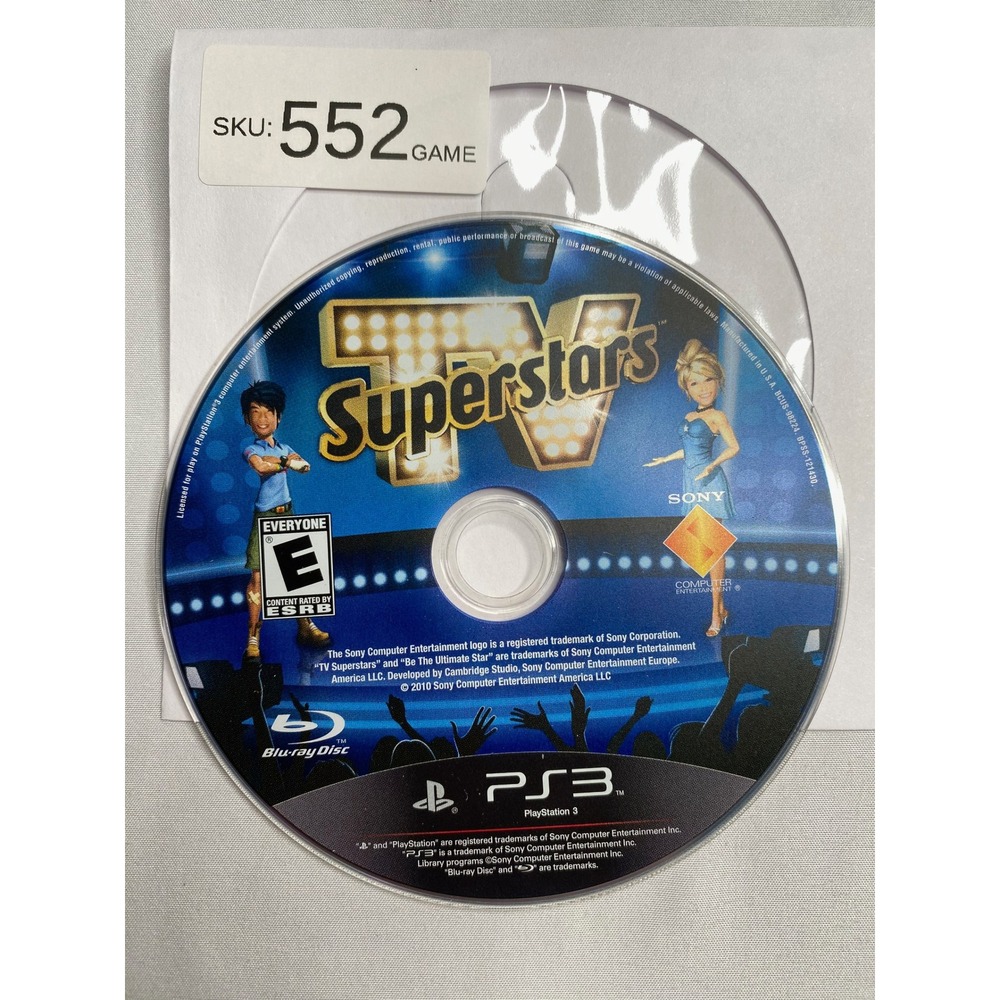TV Superstars Sony PlayStation 3